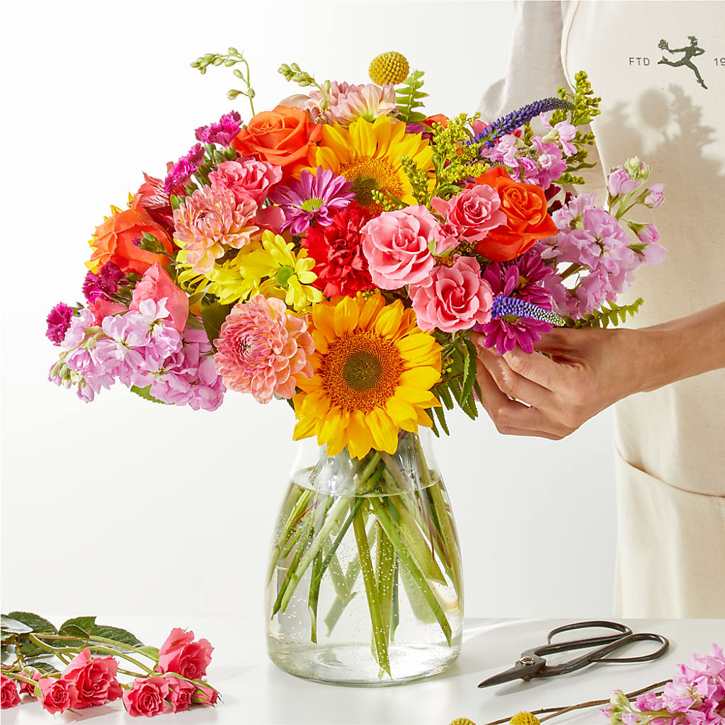 Cue the Confetti - A Florist Original –  Awesome Blossom Flowers And Gifts, Citrus Heights CA