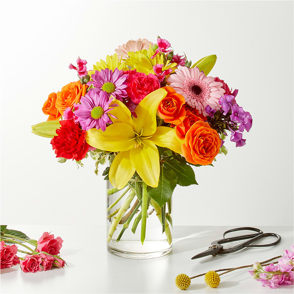 Cue the Confetti - A Florist Original –  Awesome Blossom Flowers And Gifts, Citrus Heights CA