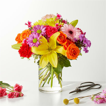 Cue the Confetti - A Florist Original –  Awesome Blossom Flowers And Gifts, Citrus Heights CA
