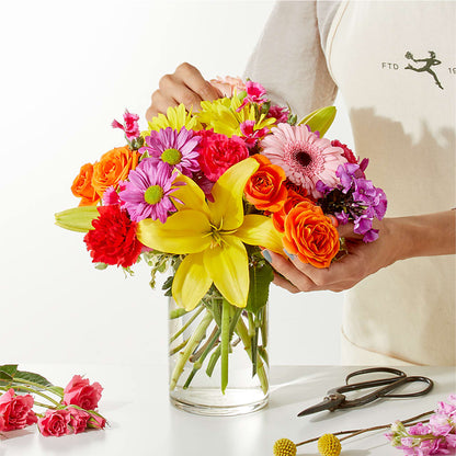 Cue the Confetti - A Florist Original –  Awesome Blossom Flowers And Gifts, Citrus Heights CA