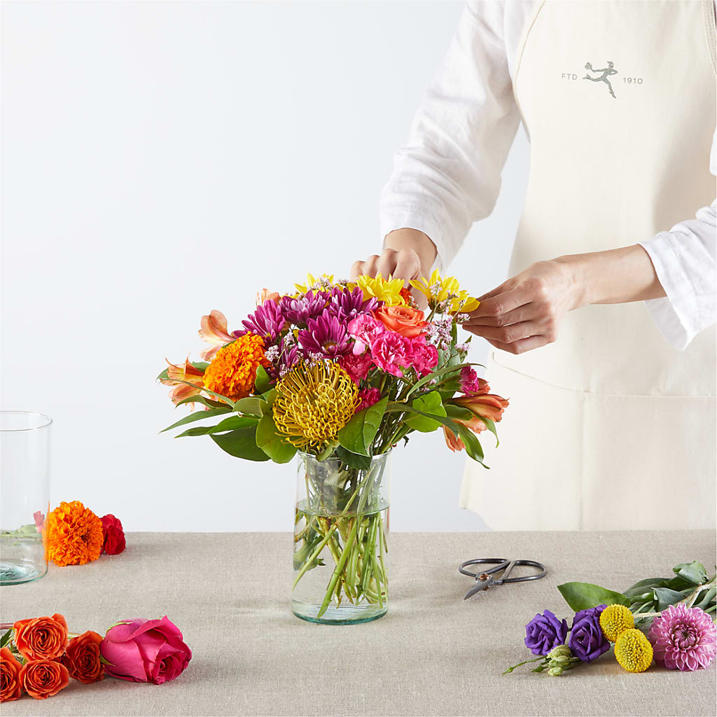 Feast of Color – A Florist Original –  Awesome Blossom Flowers And Gifts, Citrus Heights CA