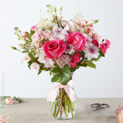 Pink Ribbon - A Florist Original –  Awesome Blossom Flowers And Gifts, Citrus Heights CA