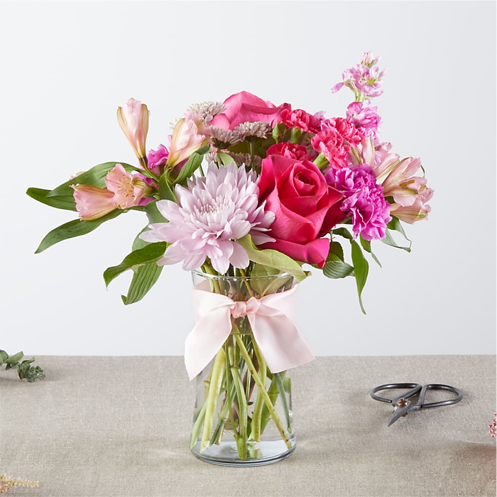 Pink Ribbon - A Florist Original –  Awesome Blossom Flowers And Gifts, Citrus Heights CA