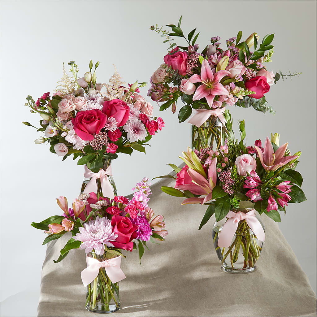 Pink Ribbon - A Florist Original –  Awesome Blossom Flowers And Gifts, Citrus Heights CA