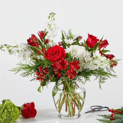 Merry Moment Bouquet – A Florist Original –  Awesome Blossom Flowers And Gifts, Citrus Heights CA