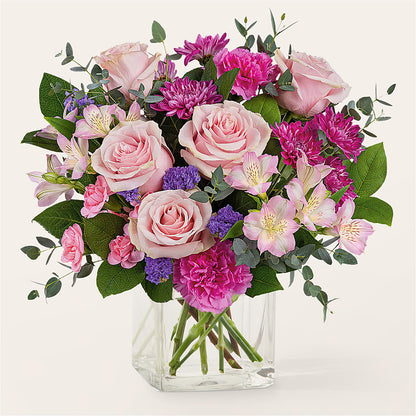 Rosy Radiance Bouquet –  Awesome Blossom Flowers And Gifts, Citrus Heights CA