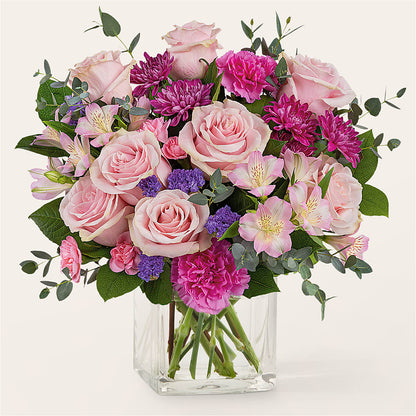 Rosy Radiance Bouquet –  Awesome Blossom Flowers And Gifts, Citrus Heights CA