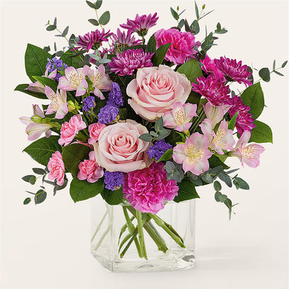 Rosy Radiance Bouquet –  Awesome Blossom Flowers And Gifts, Citrus Heights CA