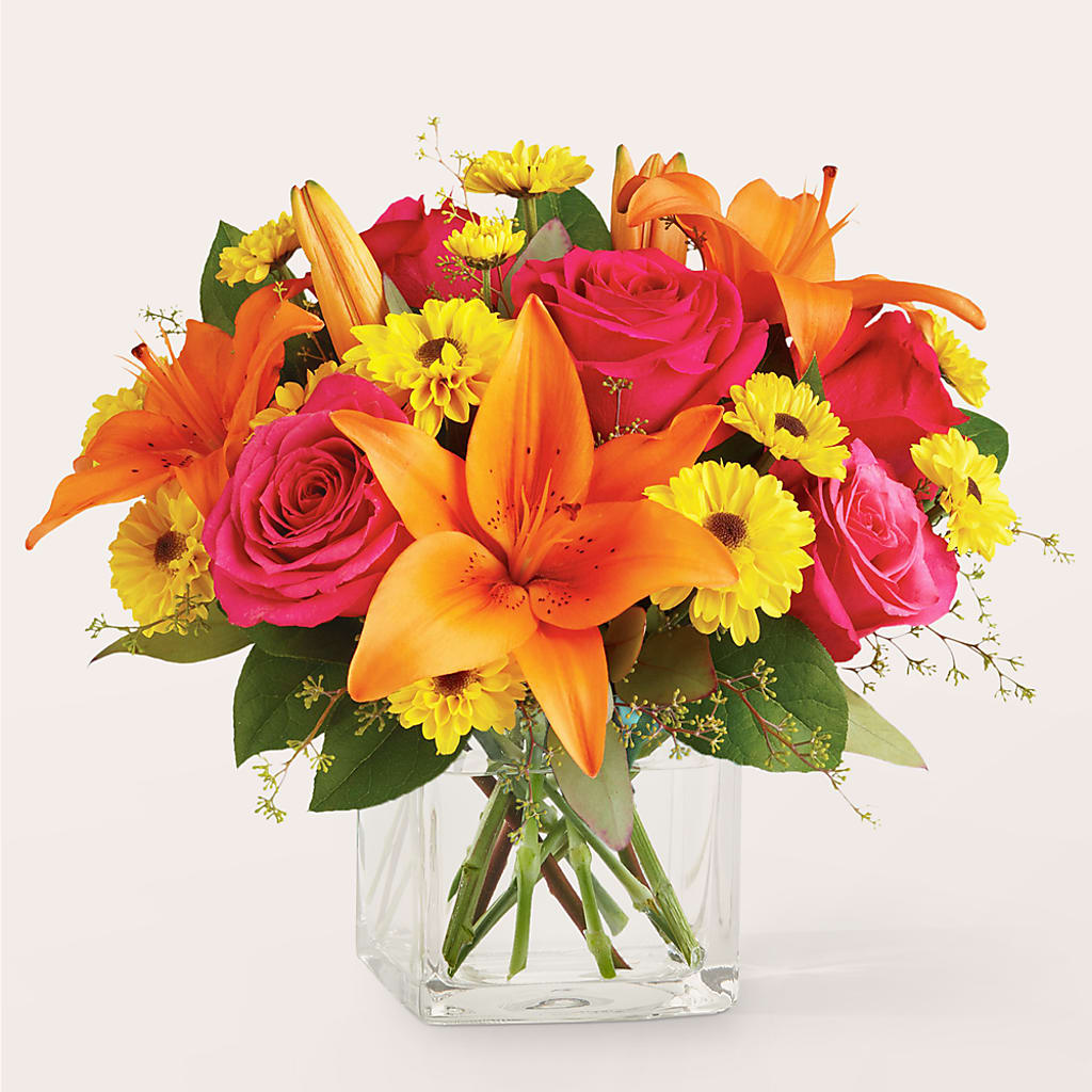 Neon Lights Bouquet –  Awesome Blossom Flowers And Gifts, Citrus Heights CA