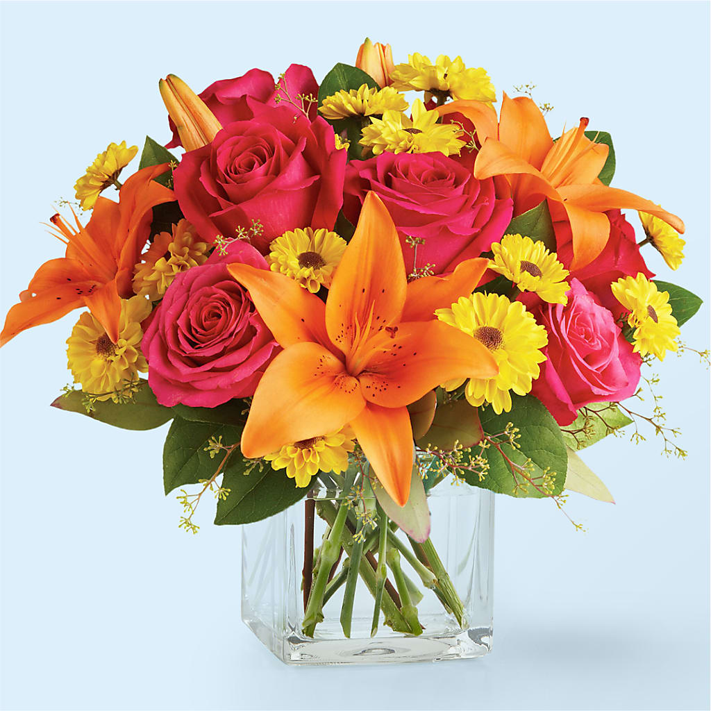 Neon Lights Bouquet –  Awesome Blossom Flowers And Gifts, Citrus Heights CA