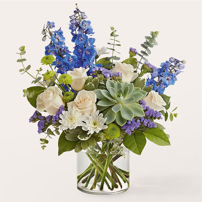 Cerulean Waves Bouquet –  Awesome Blossom Flowers And Gifts, Citrus Heights CA