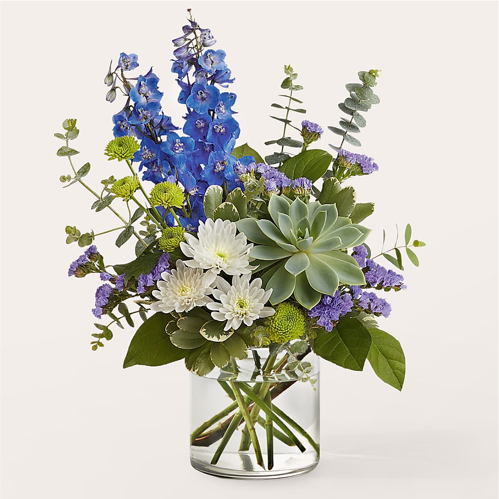 Cerulean Waves Bouquet –  Awesome Blossom Flowers And Gifts, Citrus Heights CA