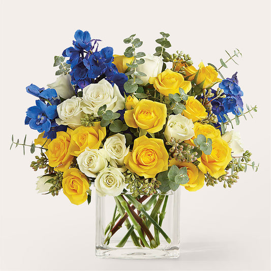 Sparkling Citrine Bouquet –  Awesome Blossom Flowers And Gifts, Citrus Heights CA