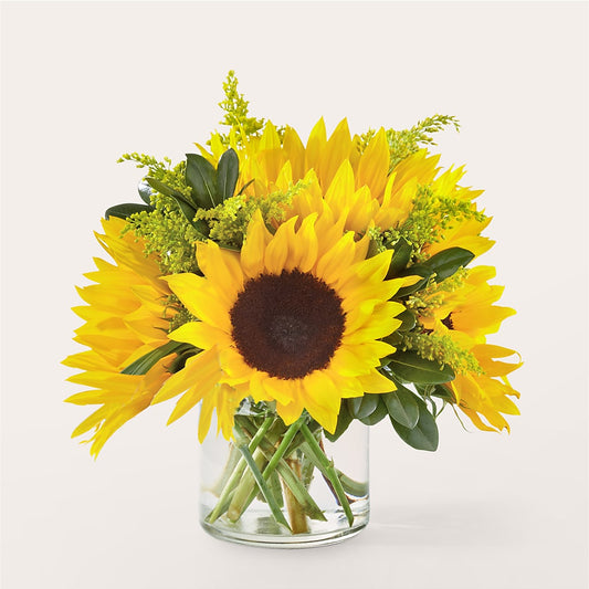 Beaming Sunflower Bouquet – AWESOME BLOSSOM FLOWERS AND GIFTS, Citrus Heights CA