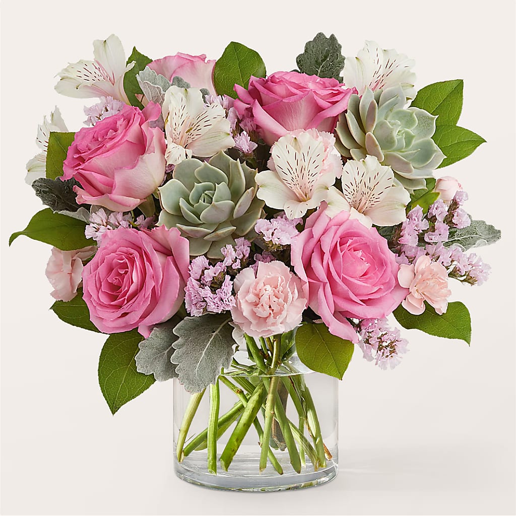 Dusty Rose Bouquet –  Awesome Blossom Flowers And Gifts, Citrus Heights CA