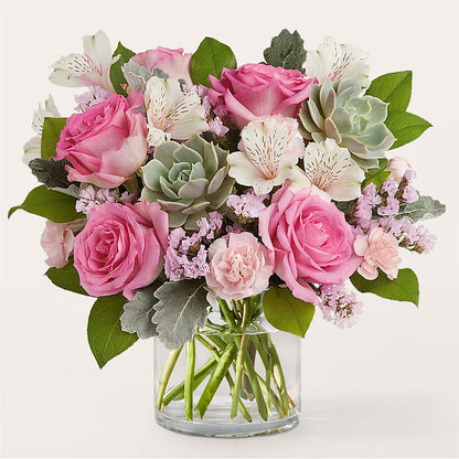 Dusty Rose Bouquet –  Awesome Blossom Flowers And Gifts, Citrus Heights CA