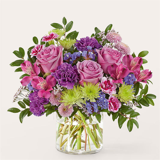 Glass Half Full Bouquet –  Awesome Blossom Flowers And Gifts, Citrus Heights CA