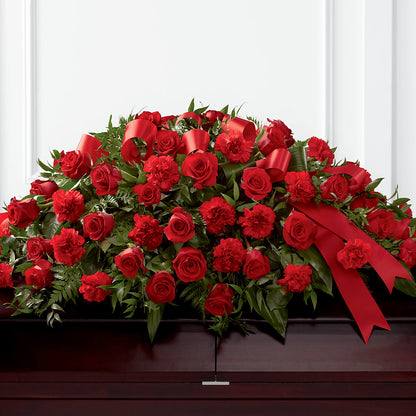 Tribute of Life Casket Spray –  Awesome Blossom Flowers And Gifts, Citrus Heights CA