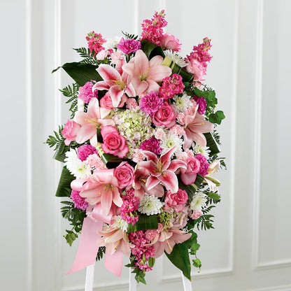 Comforting Standing Spray –  Awesome Blossom Flowers And Gifts, Citrus Heights CA