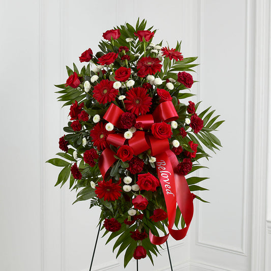 Treasured Memories Standing Spray –  Awesome Blossom Flowers And Gifts, Citrus Heights CA