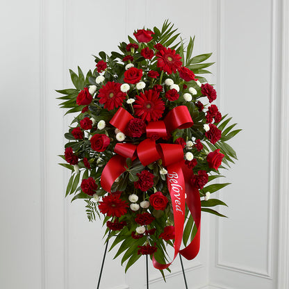 Treasured Memories Standing Spray –  Awesome Blossom Flowers And Gifts, Citrus Heights CA