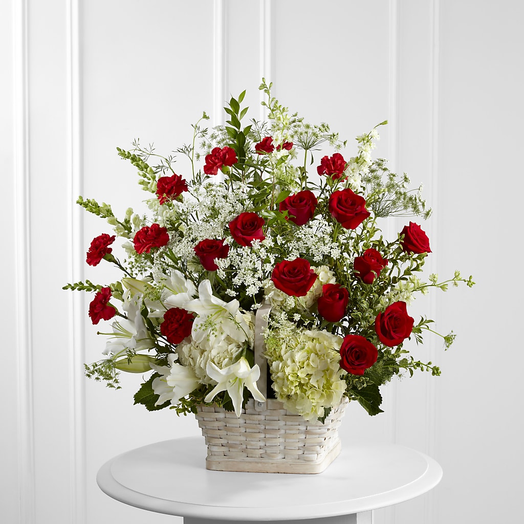 In Loving Memory Arrangement –  Awesome Blossom Flowers And Gifts, Citrus Heights CA