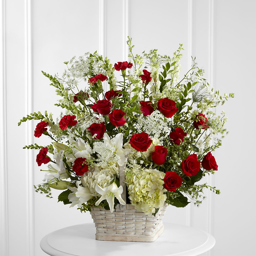 In Loving Memory Arrangement –  Awesome Blossom Flowers And Gifts, Citrus Heights CA