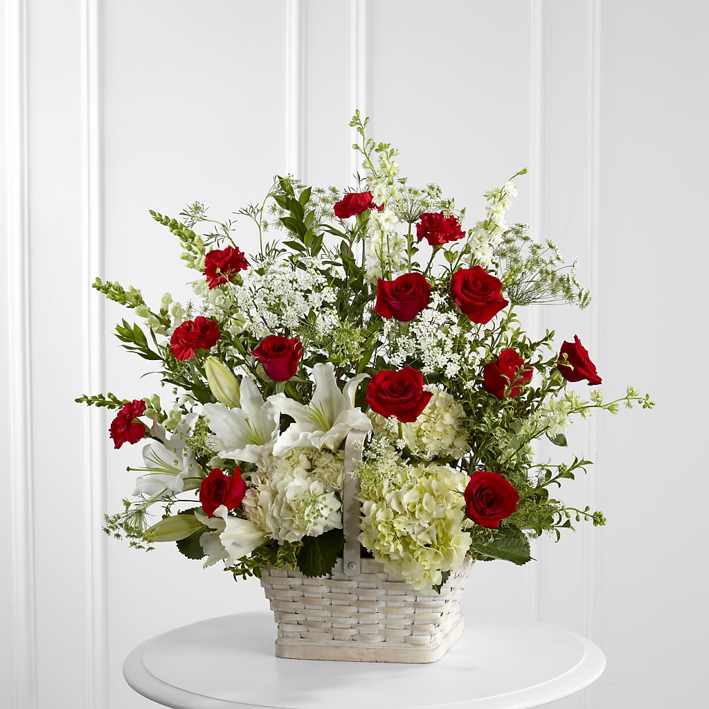 In Loving Memory Arrangement –  Awesome Blossom Flowers And Gifts, Citrus Heights CA
