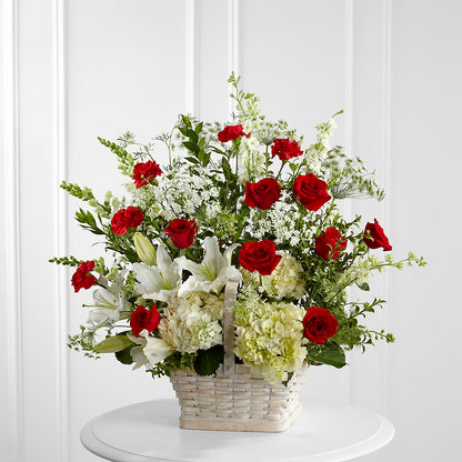 In Loving Memory Arrangement –  Awesome Blossom Flowers And Gifts, Citrus Heights CA