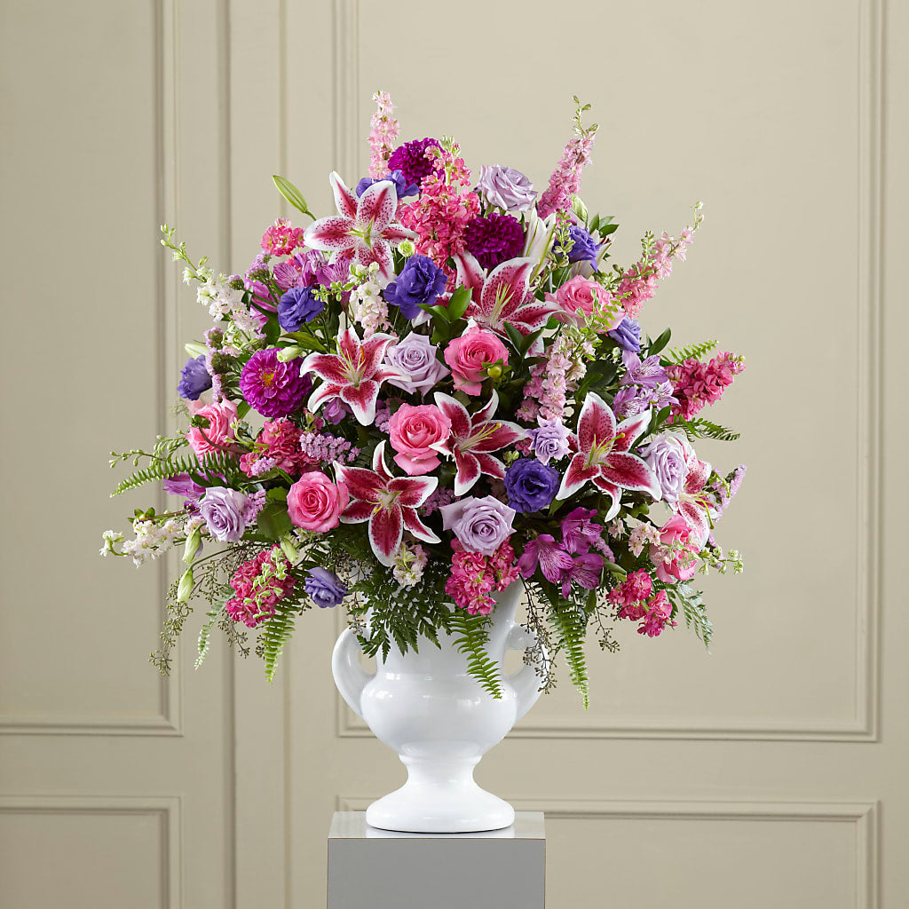 Peaceful Tribute Arrangement –  Awesome Blossom Flowers And Gifts, Citrus Heights CA