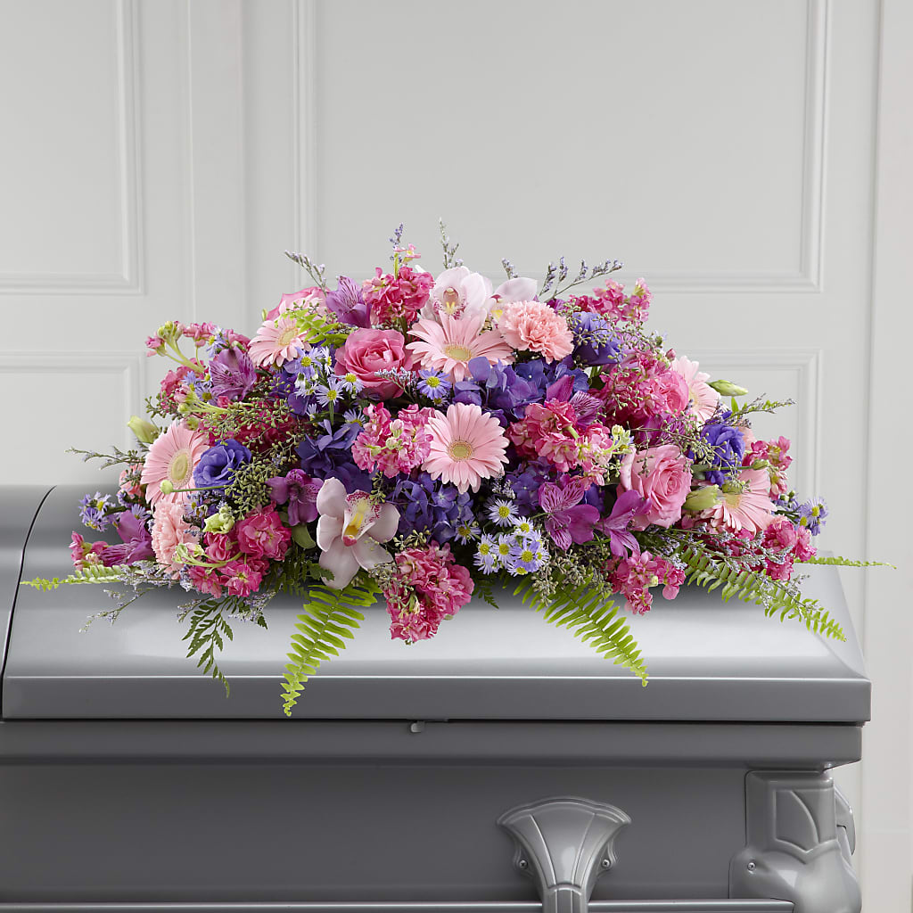 Glorious Garden Casket Spray –  Awesome Blossom Flowers And Gifts, Citrus Heights CA