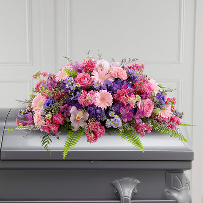 Glorious Garden Casket Spray –  Awesome Blossom Flowers And Gifts, Citrus Heights CA