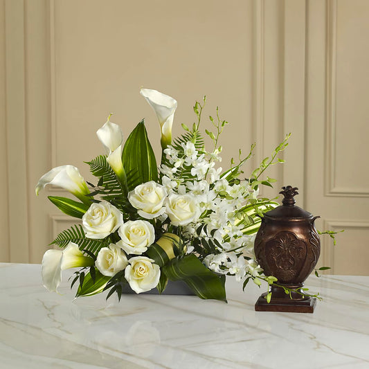 At Peace Arrangement –  Awesome Blossom Flowers And Gifts, Citrus Heights CA
