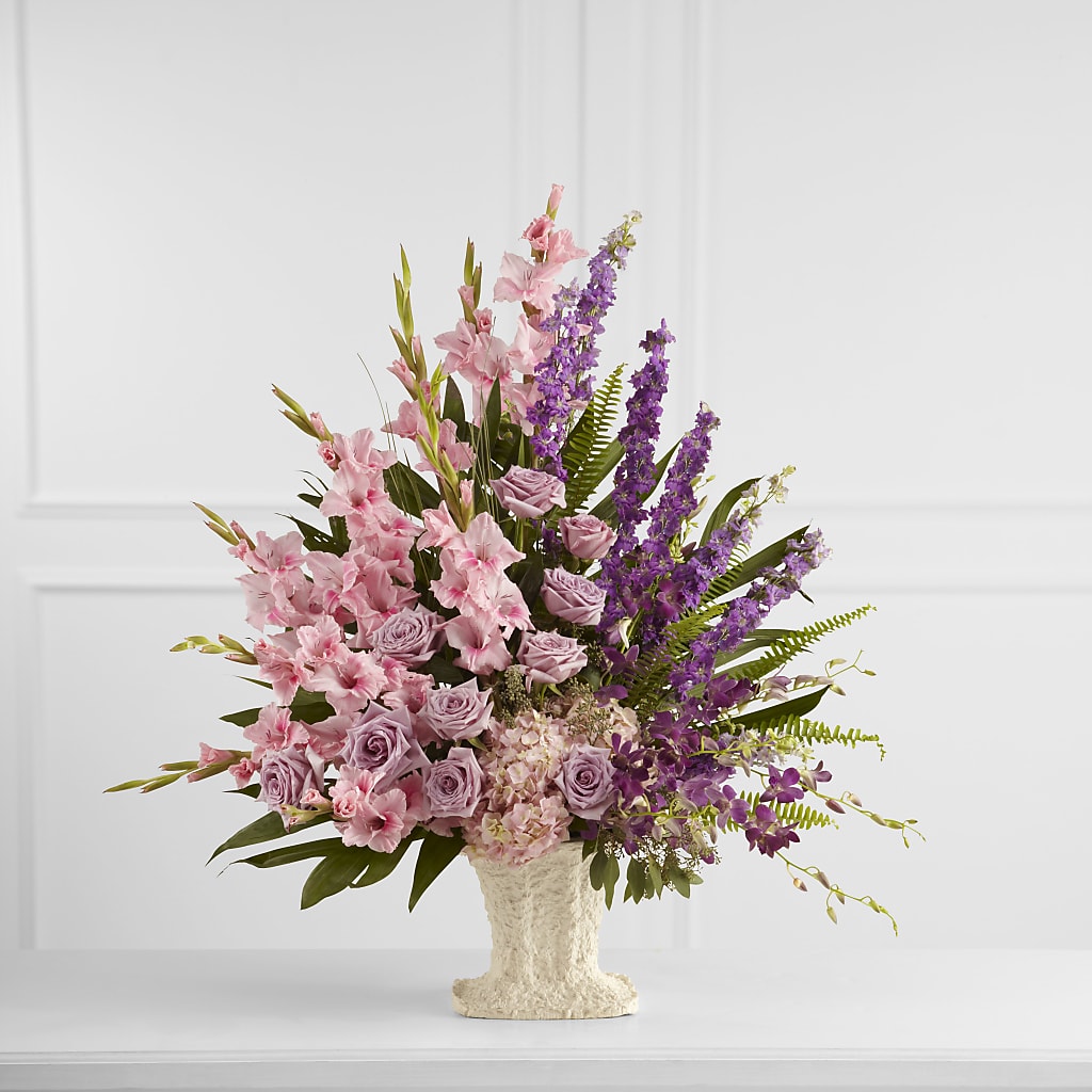 Flowing Garden Arrangement –  Awesome Blossom Flowers And Gifts, Citrus Heights CA