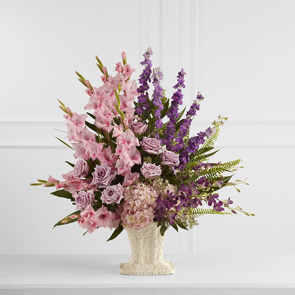 Flowing Garden Arrangement –  Awesome Blossom Flowers And Gifts, Citrus Heights CA