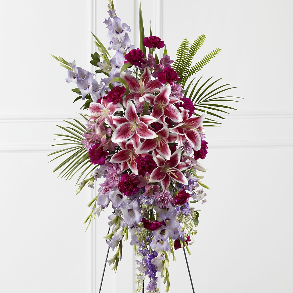 Tender Touch Standing Spray –  Awesome Blossom Flowers And Gifts, Citrus Heights CA