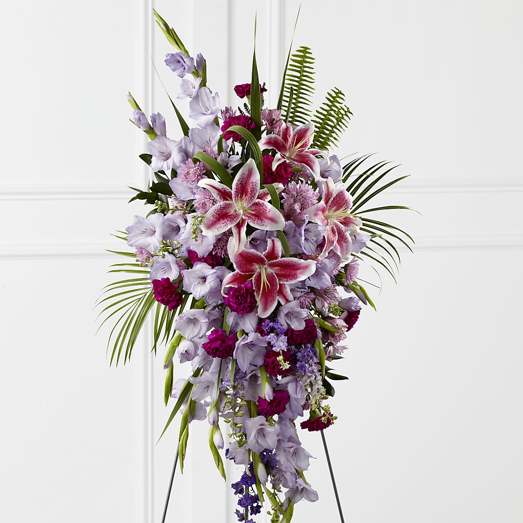 Tender Touch Standing Spray –  Awesome Blossom Flowers And Gifts, Citrus Heights CA
