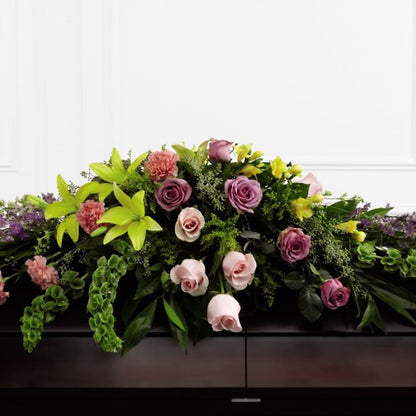 Forever Beloved Casket Spray –  Awesome Blossom Flowers And Gifts, Citrus Heights CA