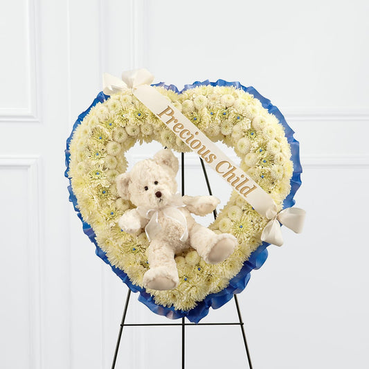 Precious Child Standing Heart –  Awesome Blossom Flowers And Gifts, Citrus Heights CA