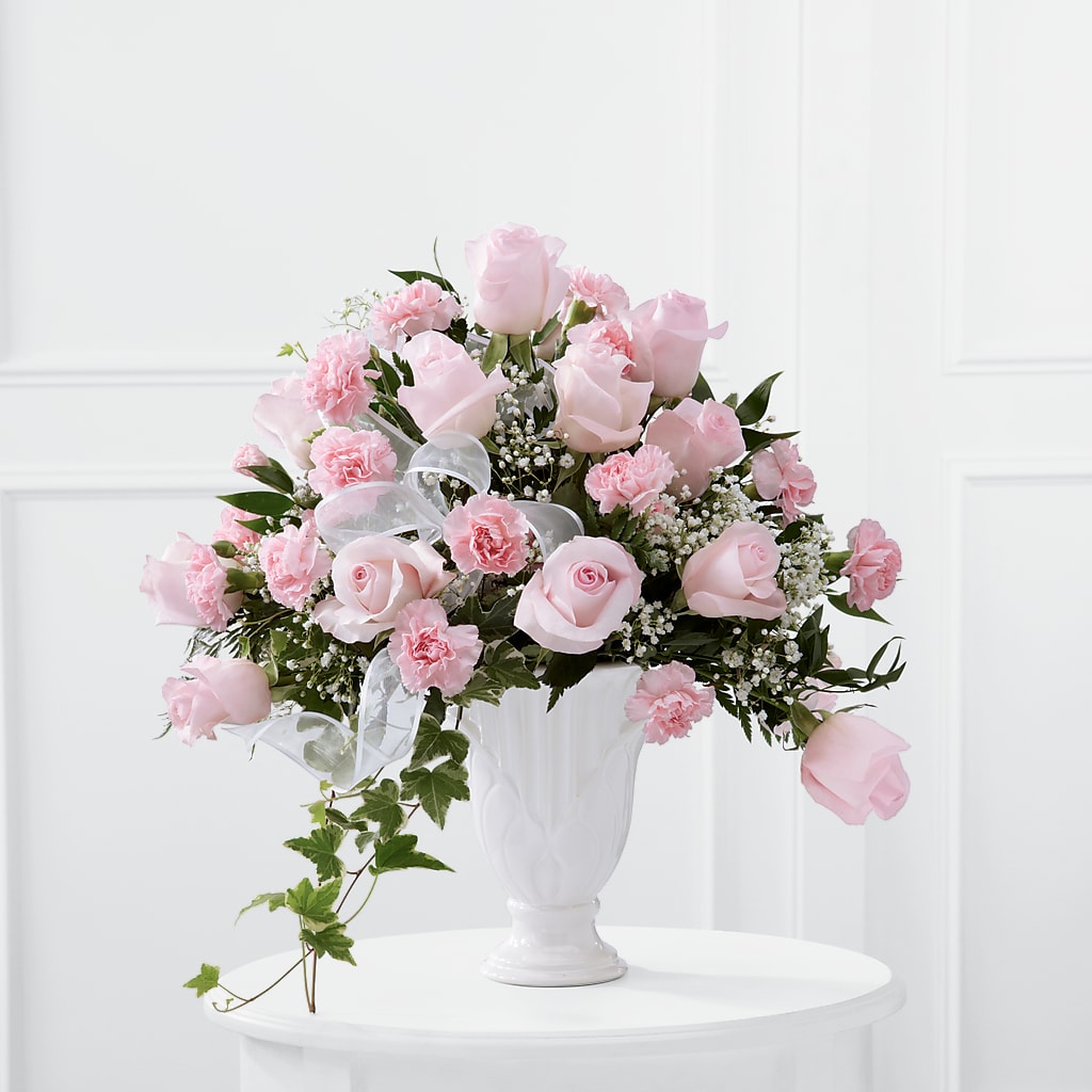 Deepest Sympathy Arrangement –  Awesome Blossom Flowers And Gifts, Citrus Heights CA
