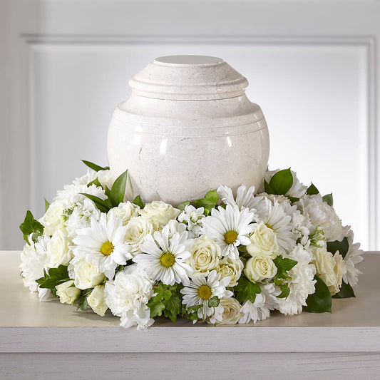 Ivory Gardens Cremation Adornment –  Awesome Blossom Flowers And Gifts, Citrus Heights CA