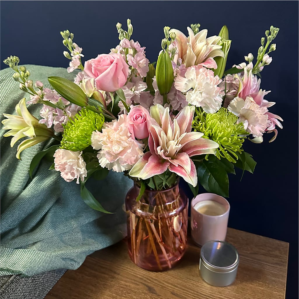 Pretty in Pink Bouquet –  Awesome Blossom Flowers And Gifts, Citrus Heights CA