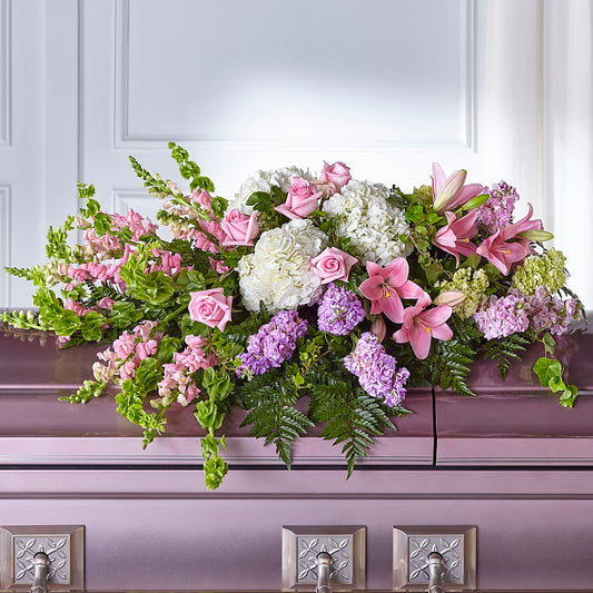 Life's Gratitude Casket Spray –  Awesome Blossom Flowers And Gifts, Citrus Heights CA