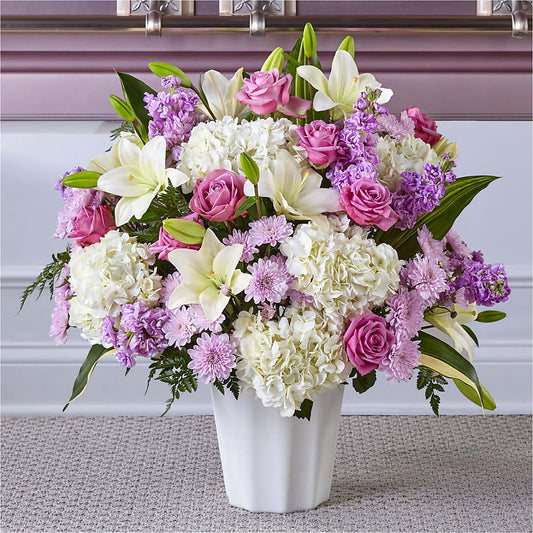 Heaven Sent Floor Basket –  Awesome Blossom Flowers And Gifts, Citrus Heights CA