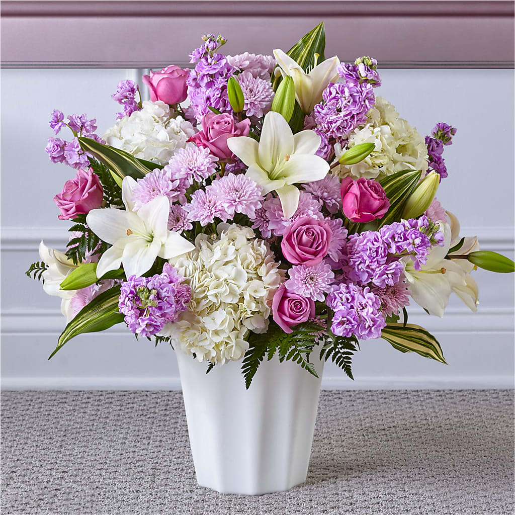 Heaven Sent Floor Basket –  Awesome Blossom Flowers And Gifts, Citrus Heights CA