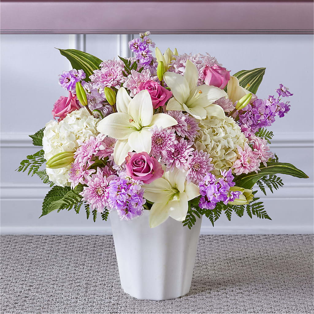 Heaven Sent Floor Basket –  Awesome Blossom Flowers And Gifts, Citrus Heights CA