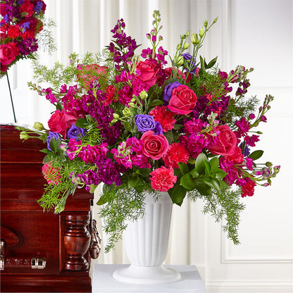 Eternal Day Arrangement –  Awesome Blossom Flowers And Gifts, Citrus Heights CA