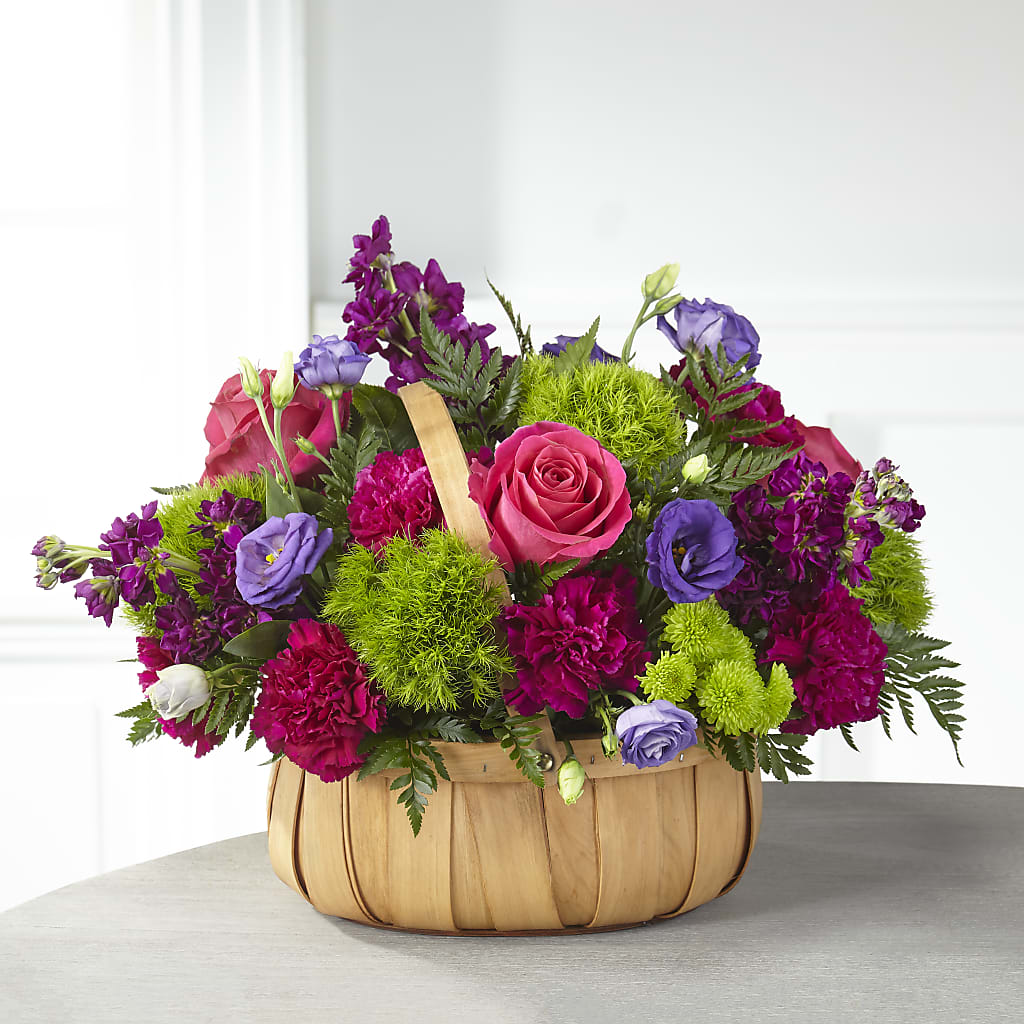 Serene Sanctuary Basket –  Awesome Blossom Flowers And Gifts, Citrus Heights CA