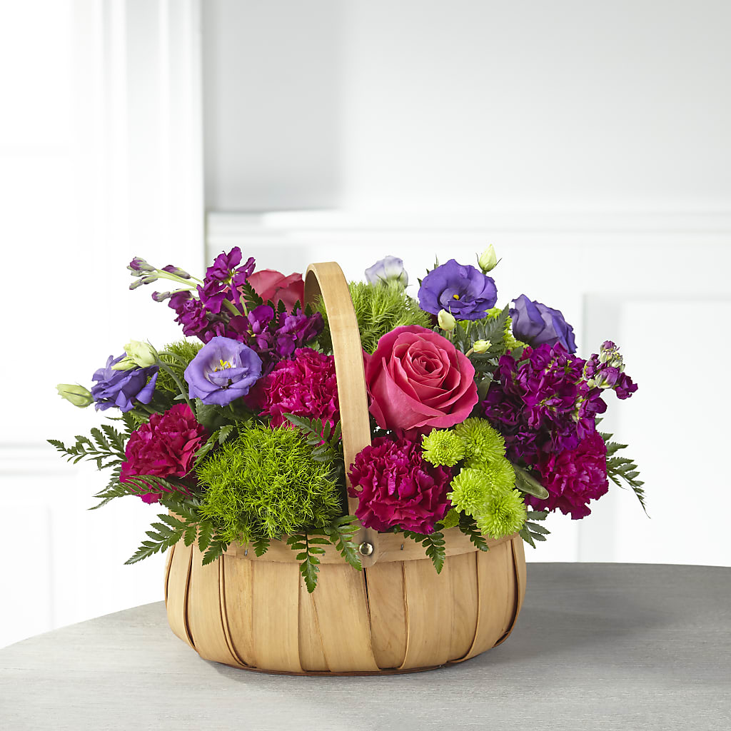 Serene Sanctuary Basket –  Awesome Blossom Flowers And Gifts, Citrus Heights CA