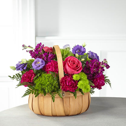 Serene Sanctuary Basket –  Awesome Blossom Flowers And Gifts, Citrus Heights CA